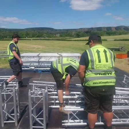 Beautiful skies, an awesome vibe and fantastic shows!

Another great festival at #inittogetherfestival

After a fantastic event the crew begin the long hard load out and clean up.

Thank you guys for an amazing time, it was a pleasure.

We look forward to 2026!

#247eventcrew.